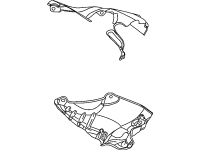 2004 Dodge Neon Exhaust Heat Shield - 4884274AC