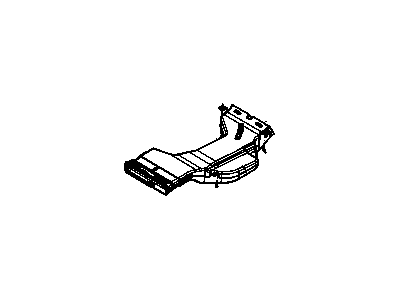 Mopar 68066324AA Duct-A/C And Heater