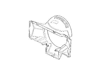 Mopar 52028406 Shroud