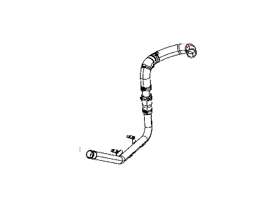 Mopar 5058947AD Hose-Radiator Outlet