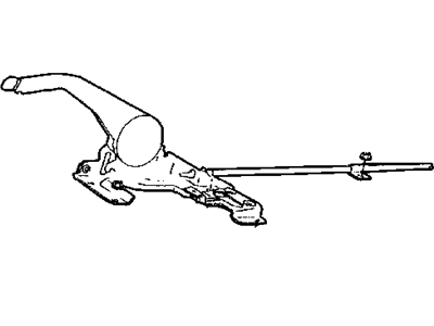 Mopar 52128243AA Cable Parking Brake