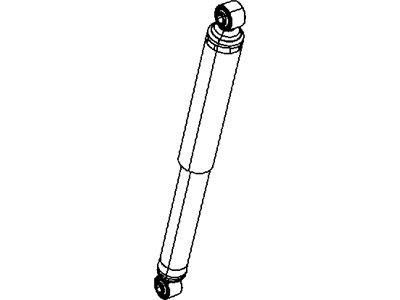 2011 Ram 2500 Shock Absorber - 52122226AC