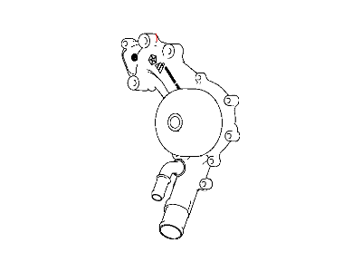 Mopar 5184498AM Pump-Water