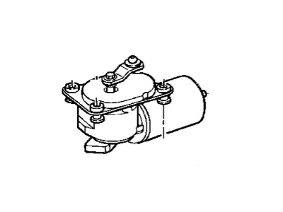 2002 Dodge Ram Wagon Wiper Motor - R5155046AE