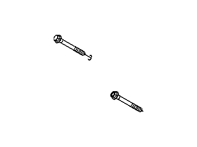 Mopar 6507530AA Screw-HEXAGON FLANGE Head