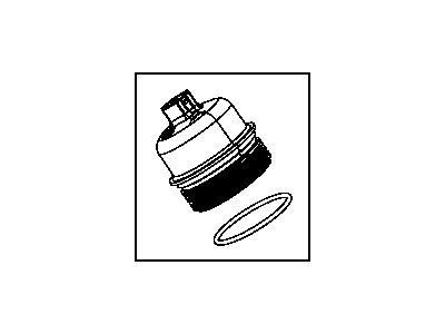 Mopar 4892850AA Cap-Oil Filter Housing