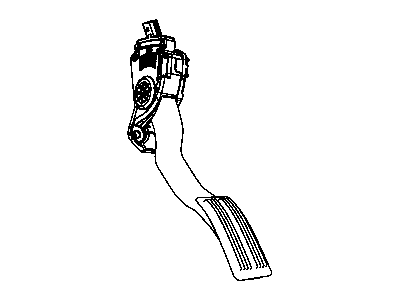 Mopar 53034004AB Pedal-Accelerator