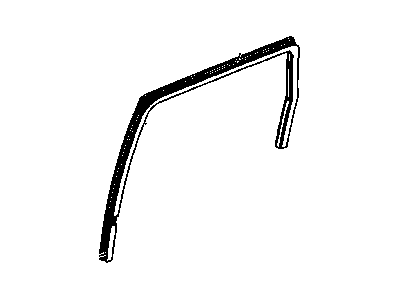 Mopar 55394055AE Seal-Door Glass