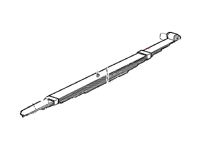 Mopar 52106157AD Rear Leaf Spring