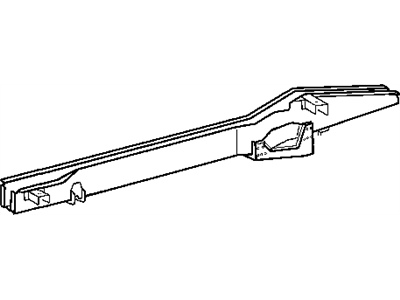 Mopar 5104055AA Rail-Frame Front