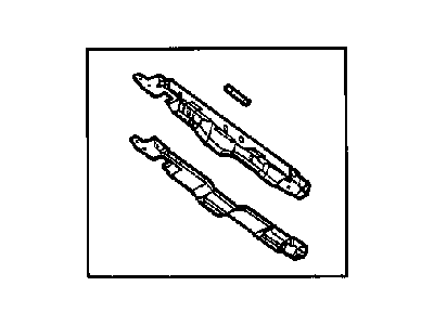 Mopar 4860194 CROSSMEMBER-Radiator