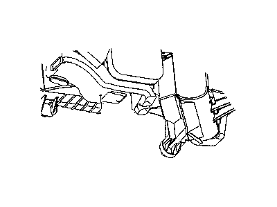 Mopar 5017668AA Duct-A/C And Heater