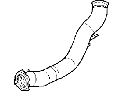 2007 Dodge Ram 3500 Exhaust Pipe - 52121890AC