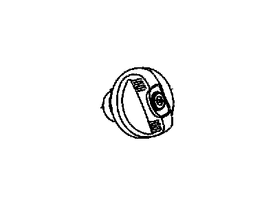 2003 Jeep Wrangler Gas Cap - 52100552AD