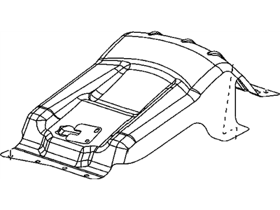 Mopar 4575718AC Bracket-Spare Tire