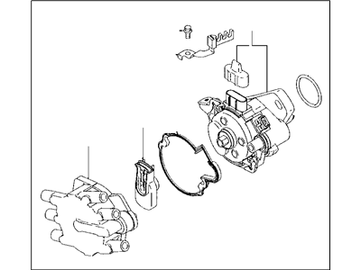 Chrysler Sebring Distributor - MD343019