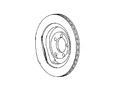 Dodge Viper Brake Disc - 68225243AA