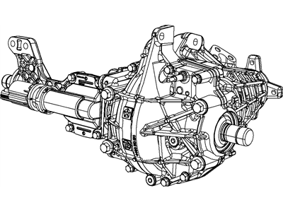 Mopar 68257422AF Axle-Service Front