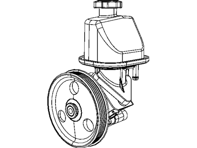 Mopar 5272313AI Power Steering Pump