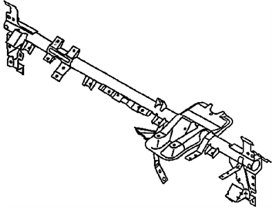 2005 Chrysler Sebring Axle Beam - MR592093