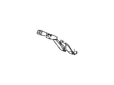 Mopar 5KQ371DVAB Rear Inner Seat Belt