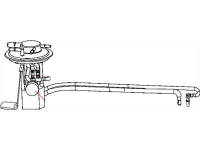 Chrysler Fuel Pump - 5101805AD