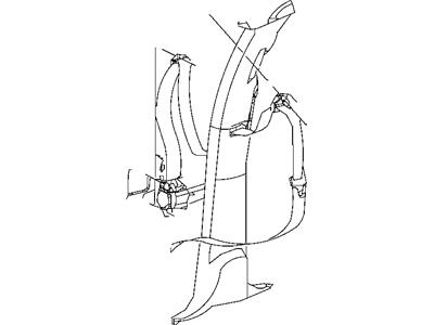 2008 Dodge Ram 2500 Seat Belt - 1JK691J3AA
