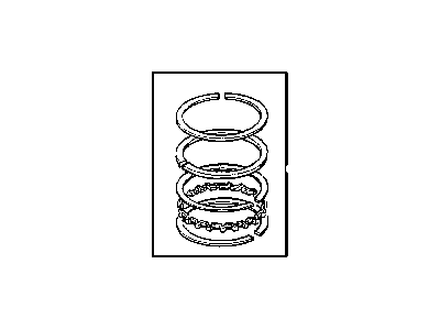 Chrysler Piston Ring Set - 4897032AA