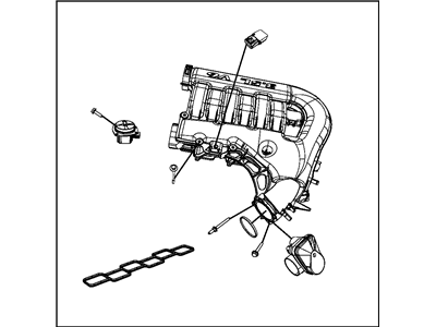 Mopar 4591863AM Plenum-Intake Manifold