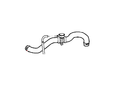 2001 Dodge Durango Radiator Hose - 52028810AF