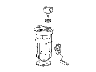 Dodge Ram Van Fuel Pump - 5014789AD