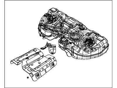 Chrysler 300 Fuel Tank - 68142803AA