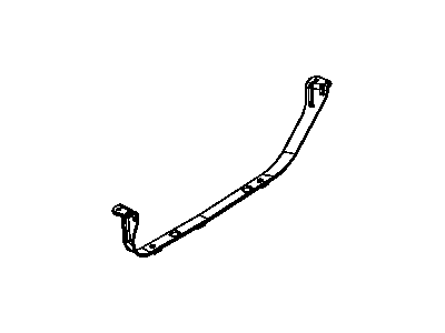 Chrysler 300 Fuel Tank Strap - 4581413AC