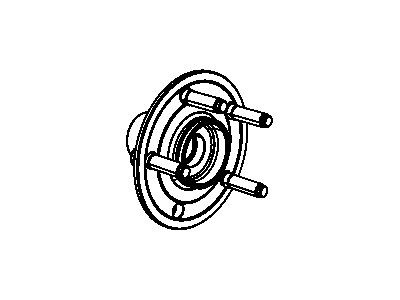 Mopar 4779612AE Hub-Wheel