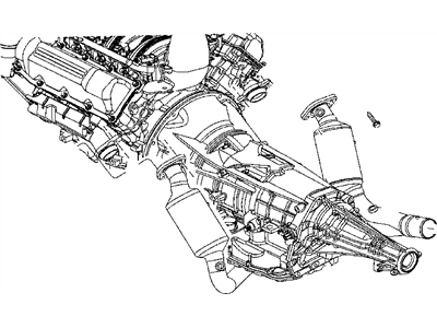 Mopar 52013780AA Pipe And Converter Exhaust To Manifold