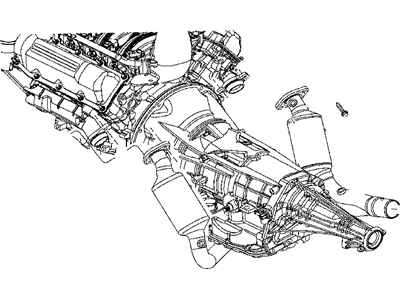 2006 Dodge Dakota Catalytic Converter - 52013780AA