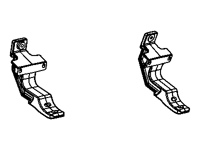 Mopar 68056191AA Bracket Kit-Side Step