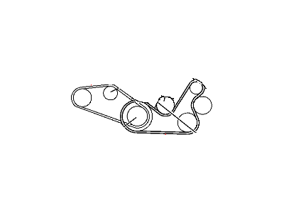 Mopar MN158101 Belt-ALTERNATOR