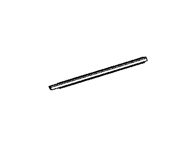 Mopar 5076856AD Molding-Front Door Belt