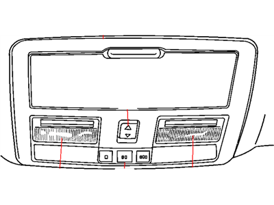 Mopar 1RC66HL1AF Console-Overhead