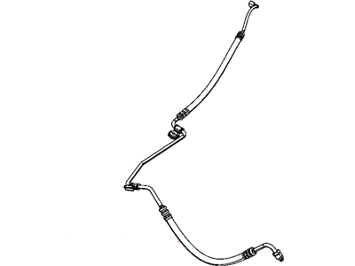 2012 Chrysler 300 Power Steering Hose - 4584560AC