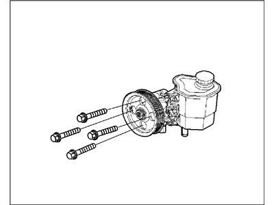 Mopar R8034321AB Pump-Pump & PULLEY