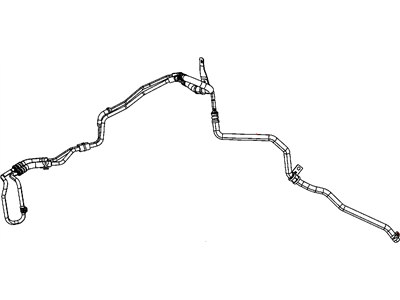 Jeep Compass Power Steering Hose - 5154511AD