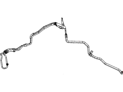 Mopar 5105789AJ Line-Power Steering Return