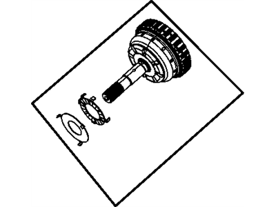 Mopar 4864936AD Underdrive Clutch Shaft Package