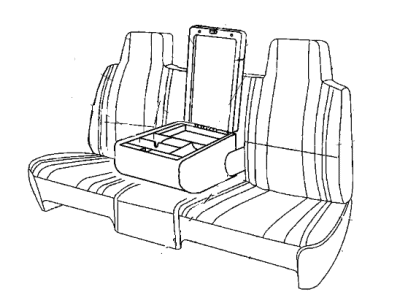 2002 Dodge Ram 3500 Seat Cover - UQ561C3AA