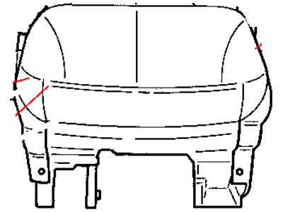 2002 Chrysler Voyager Seat Cushion - UE251L5AA