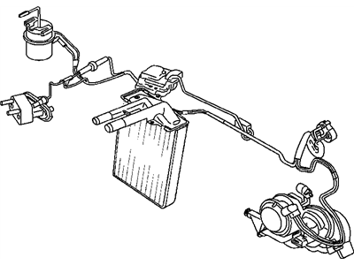 2006 Jeep Liberty Blend Door Actuator - 5066510AA