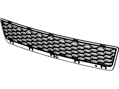 Mopar 55000808AB Grille-Lower