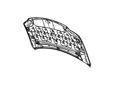 Mopar 4589880AB Hood Panel